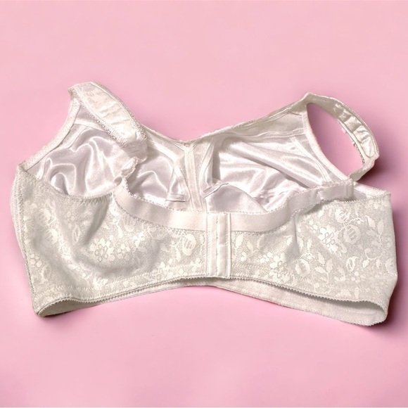 NEW Playtex white bra 44DD Ultimate 18-hour Wire-free - Picture 6 of 8